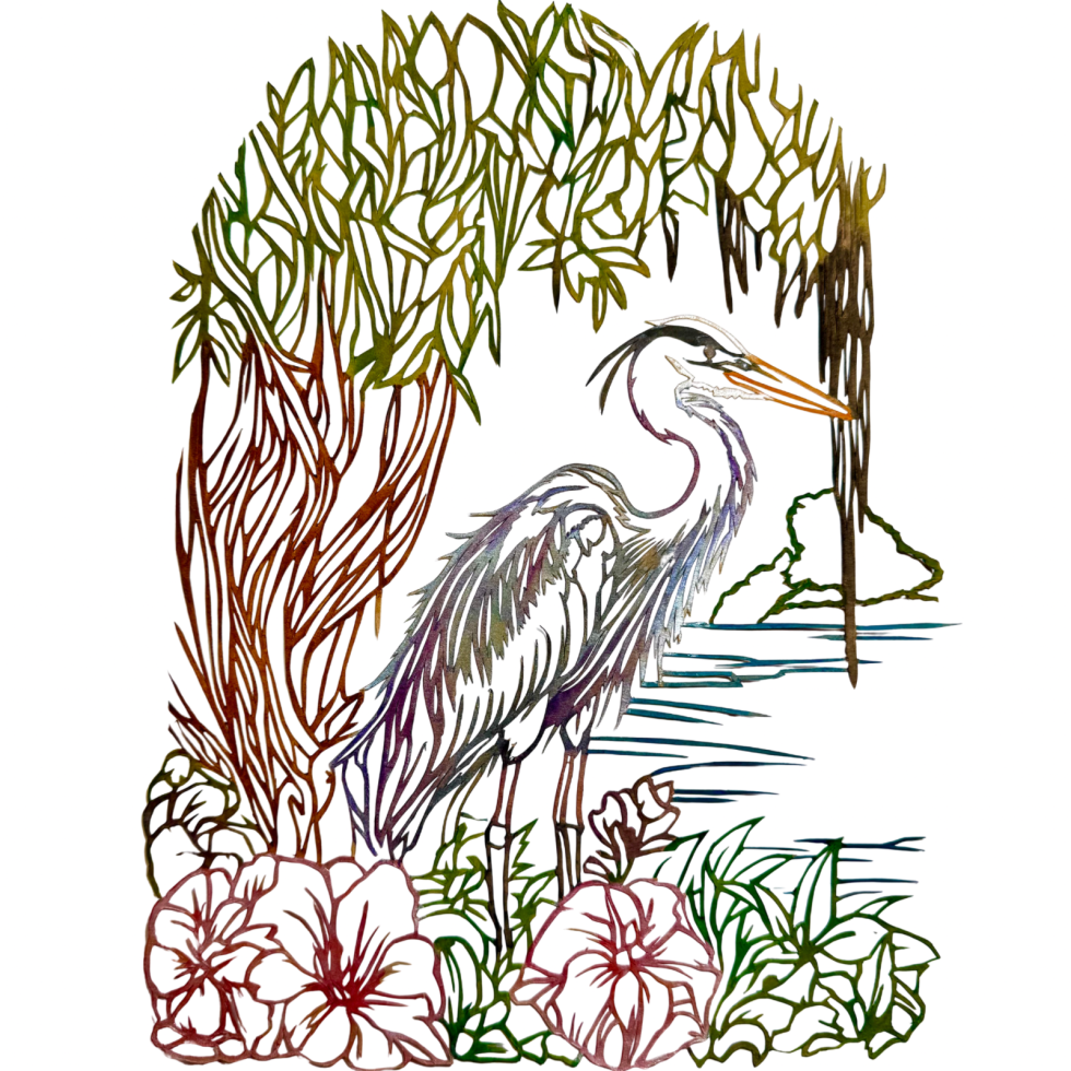 Heron at Waterside